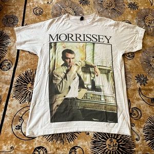 Morrissey White T-shirt Size Medium